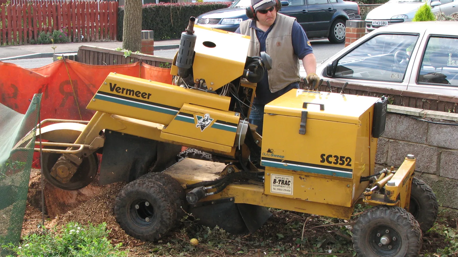 Professional stump grinding in Augusta, GA